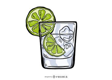 Gin Tonic Illustrationsdesign Gin Tonic Illustrationsdesign