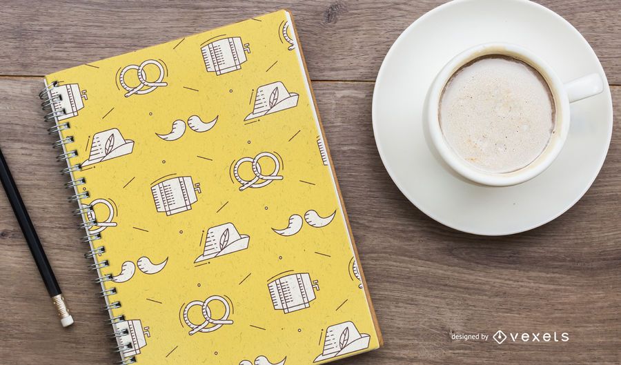 Oktoberfest elements pattern design Oktoberfest elements pattern design