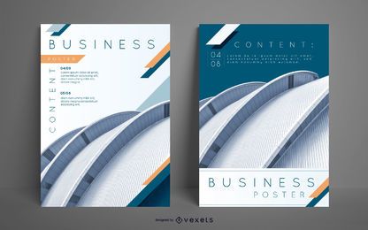 Editable Business Poster Set