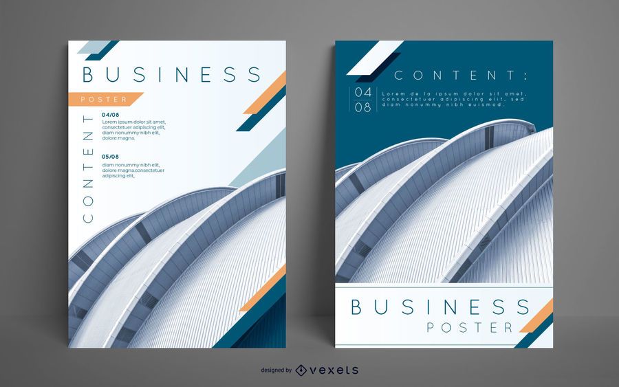 Bearbeitbare Business Poster Set Bearbeitbare Business Poster Set