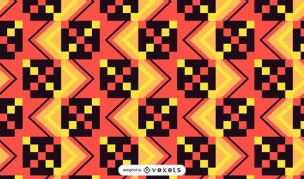Kente pattern colorful design
