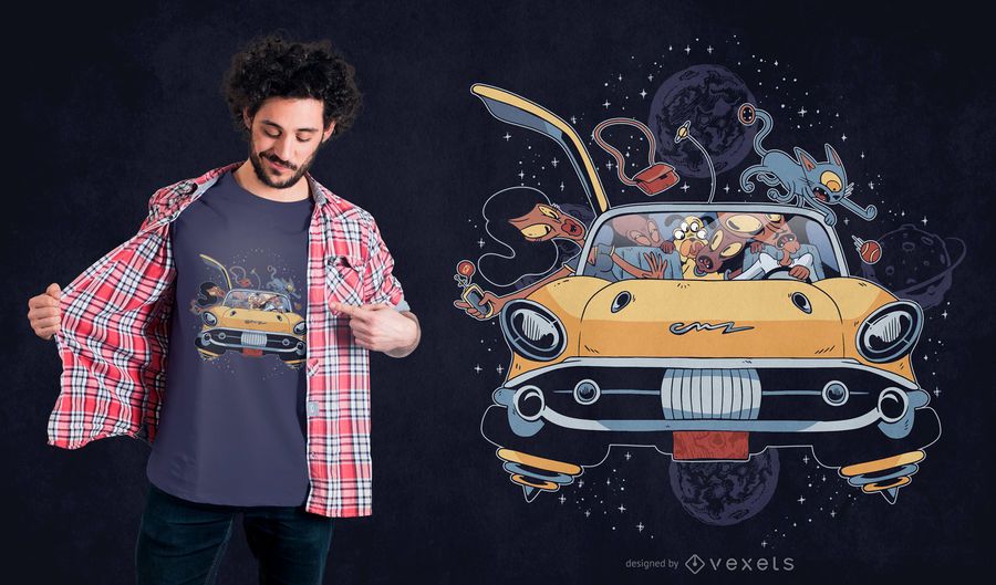 Space Family T-shirt Design Space Family T-shirt Design