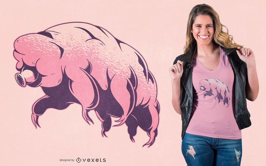 Tardigrade T-shirt Design Tardigrade T-shirt Design