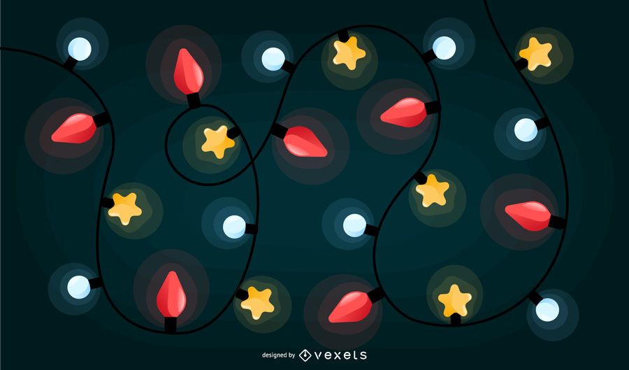 Projeto de plano de fundo colorido de luzes de Natal Projeto de plano de fundo colorido de luzes de Natal