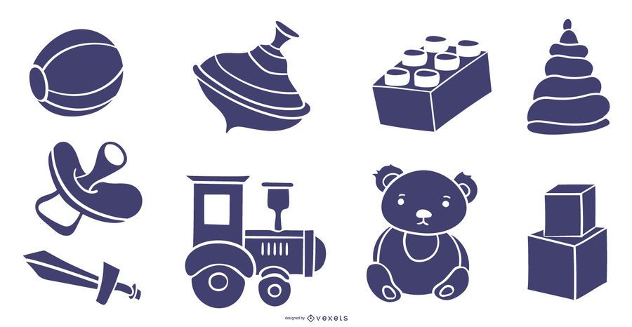 Toy Silhouette Design Pack Toy Silhouette Design Pack