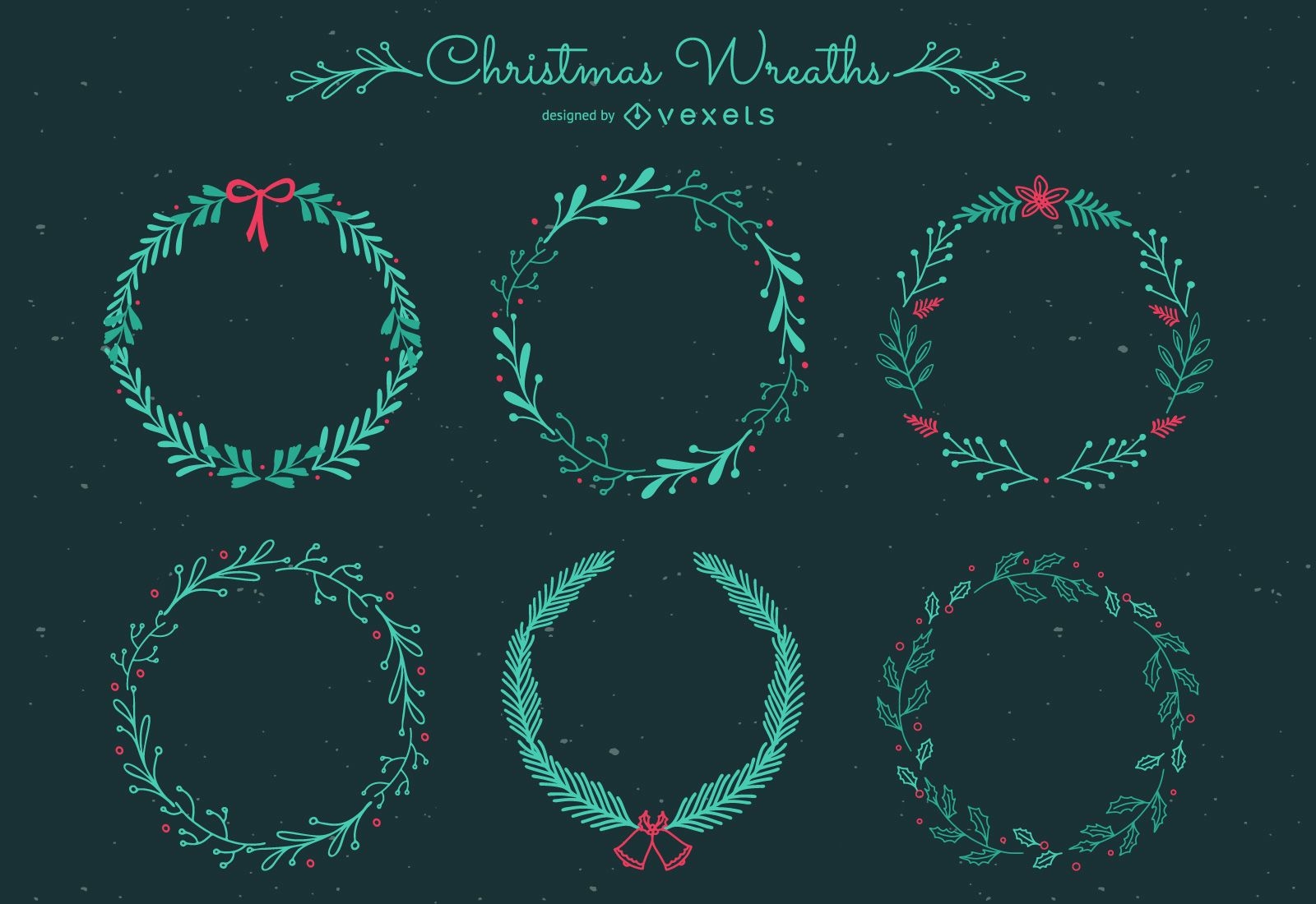 Christmas frames set