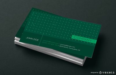 Business card dots design Business card dots design