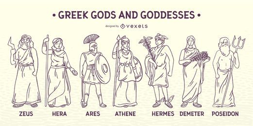Golpear dioses y diosas griegas Golpear dioses y diosas griegas