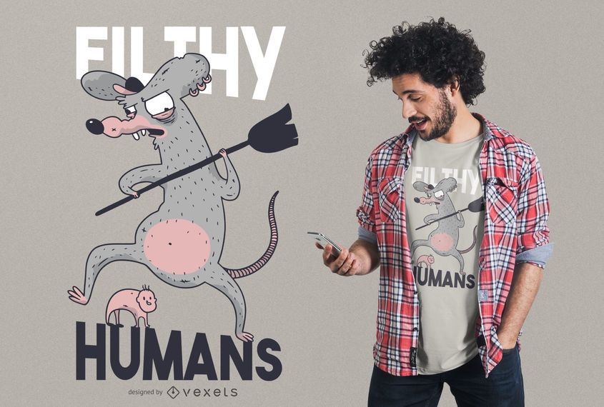 Filthy humans t-shirt design Filthy humans t-shirt design