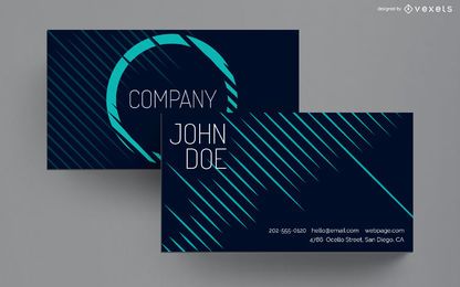 Diseño de líneas de tarjetas de visita Diseño de líneas de tarjetas de visita