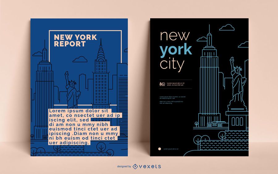 Business NYC Poster Editable Template Business NYC Poster Editable Template