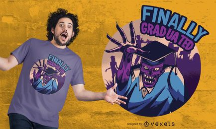 Finally graduated t-shirt design Finally graduated t-shirt design