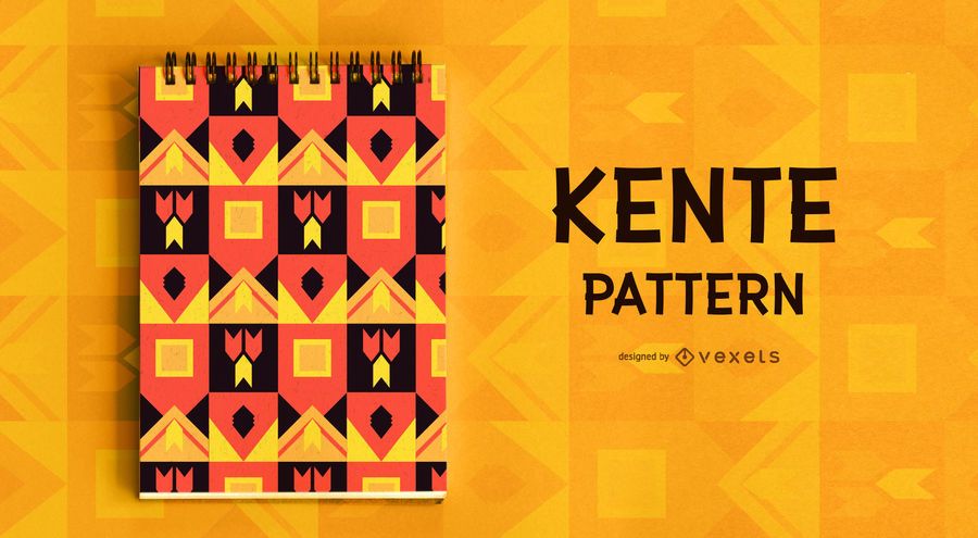 Design de padrão de estilo Kente Design de padrão de estilo Kente