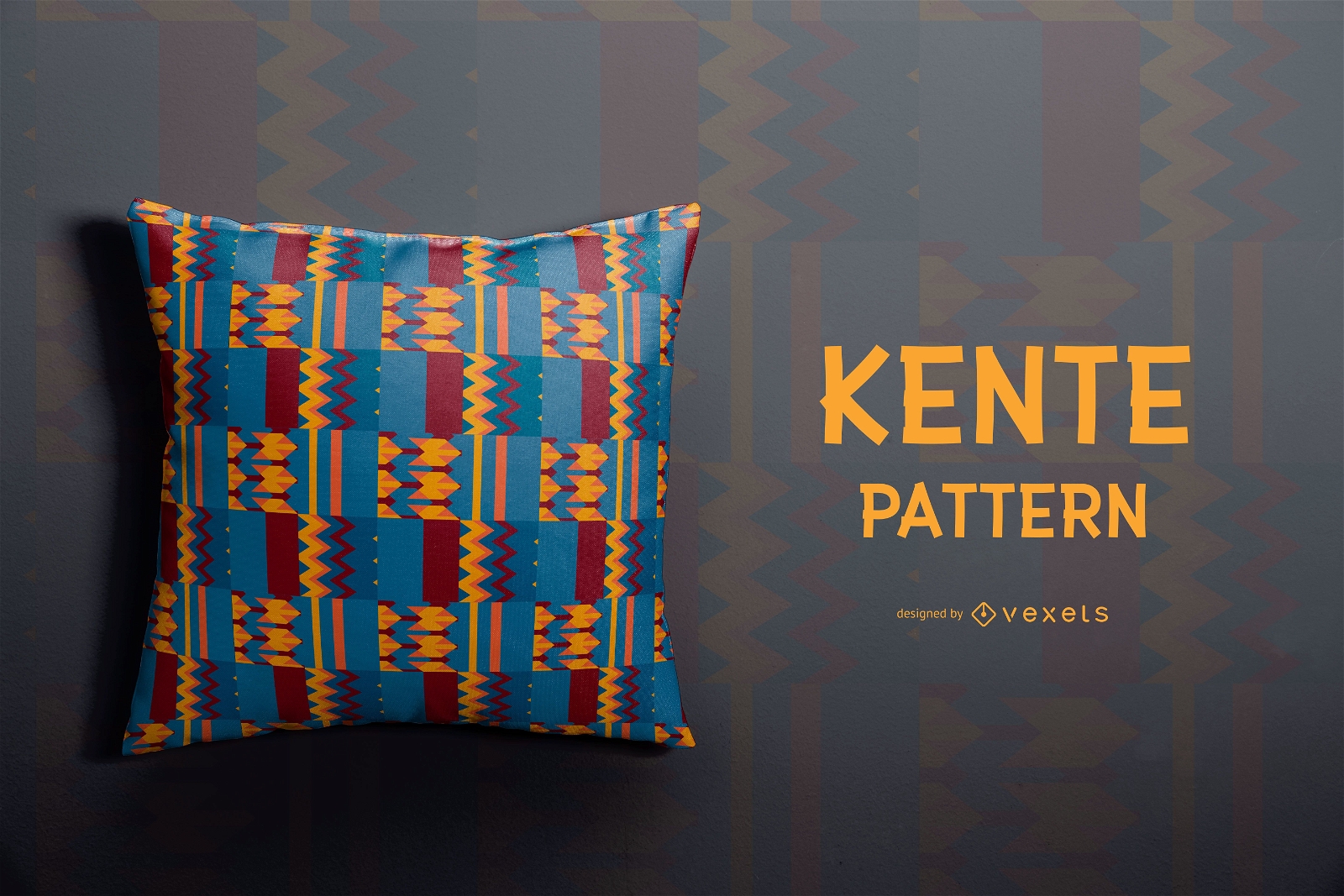 Projeto colorido do padrão Kente