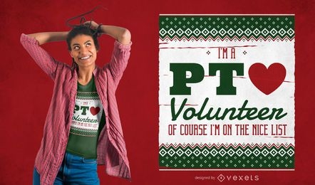 Physical Therapy Volunteer T-shirt Design