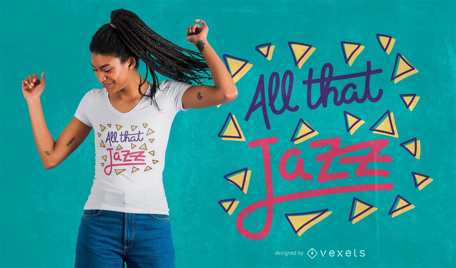 All that jazz t-shirt design