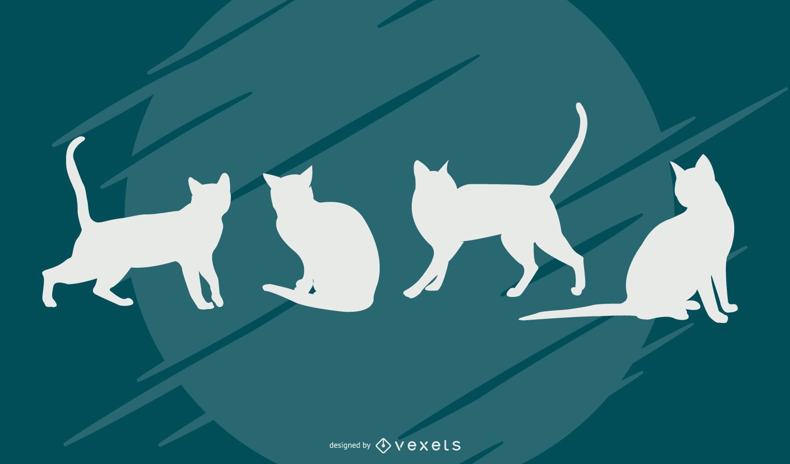 Web Line Icon Silhouette Cats Cat Stock Vector (Royalty Free) 529868446