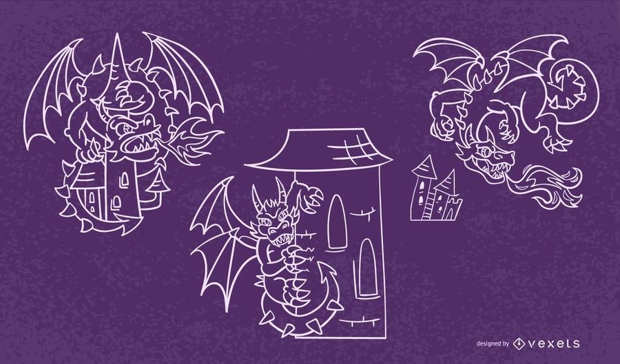 Dragon stroke set Dragon stroke set