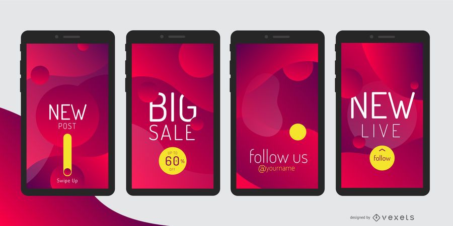 Social Story Promotional Banner Template Social Story Promotional Banner Template