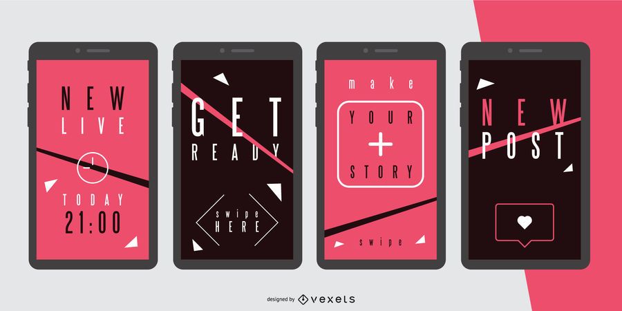 Social Story Banner Design Set Social Story Banner Design Set