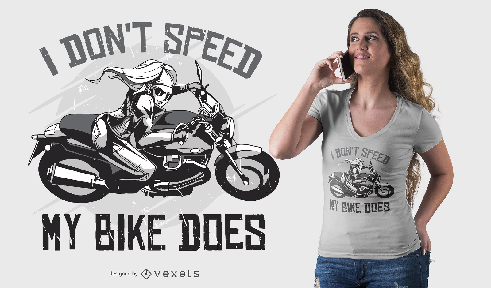 Diseño de camiseta Speed quote