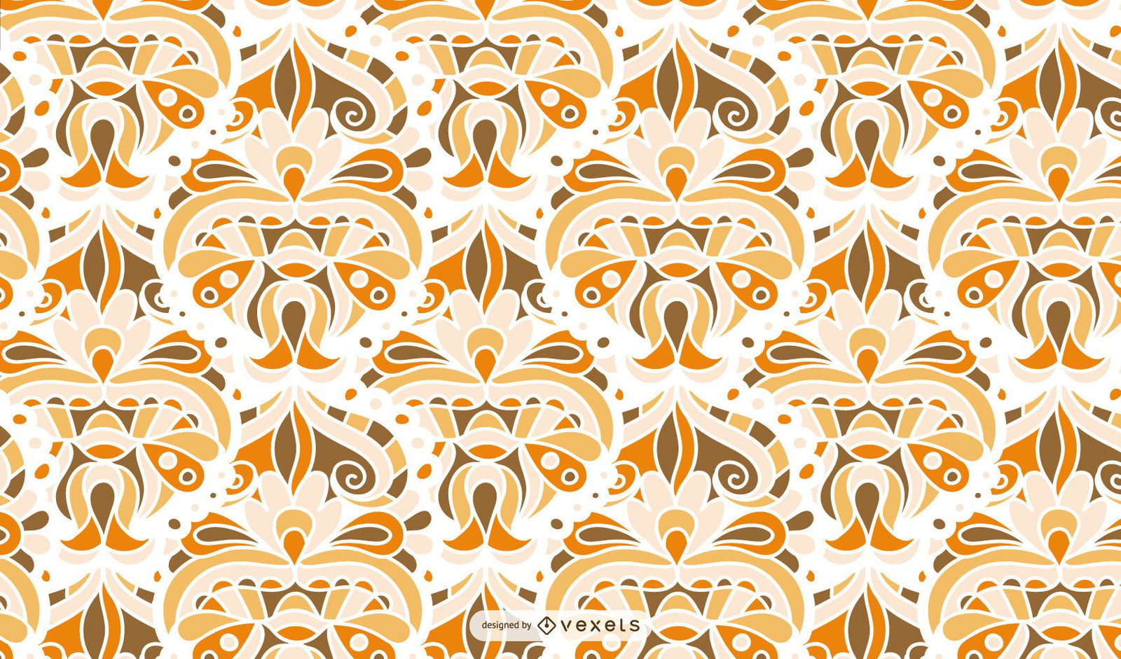 Retro abstract pattern design