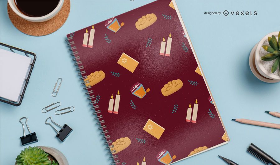 Rosh Hashanah seamless pattern design Rosh Hashanah seamless pattern design
