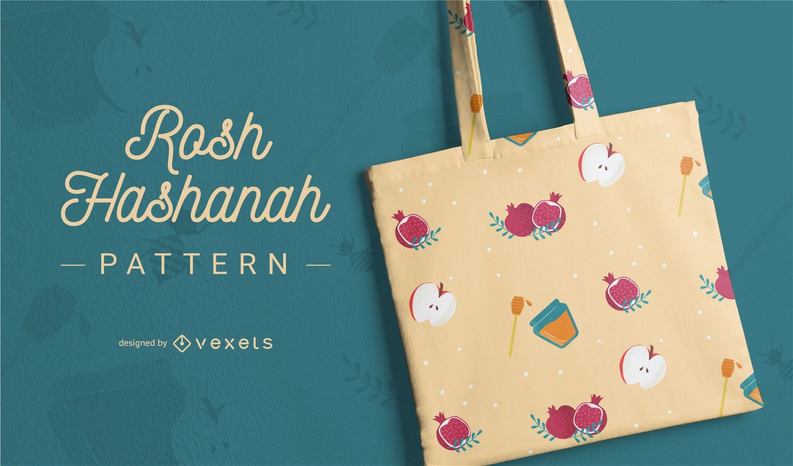 Pattern design Rosh Hashanah