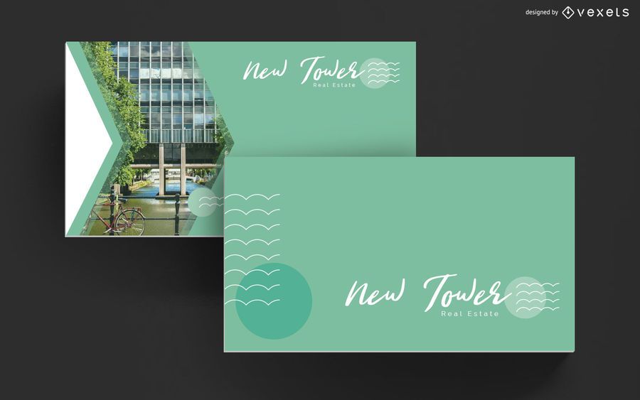 Real Estate Business Card Template Design Real Estate Business Card Template Design