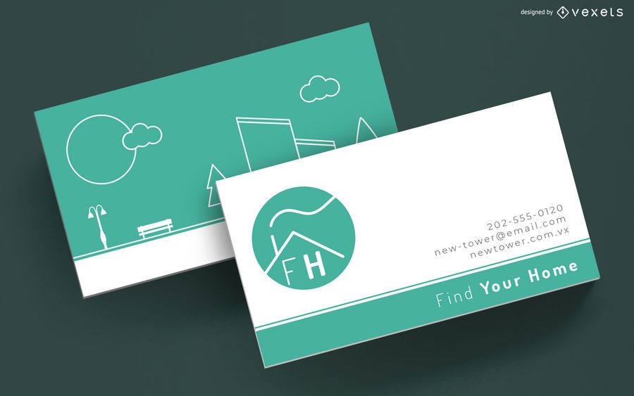 Business card stroke template Business card stroke template