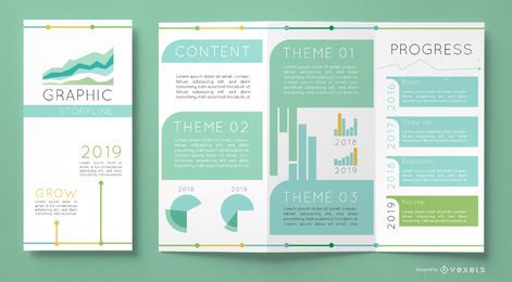 Business brochure graphs template Business brochure graphs template
