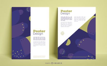 Abstract business poster design Abstract business poster design