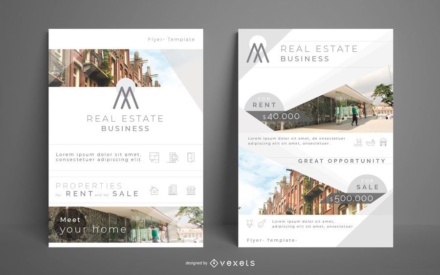 Real Estate Business Flyer Pack Real Estate Business Flyer Pack