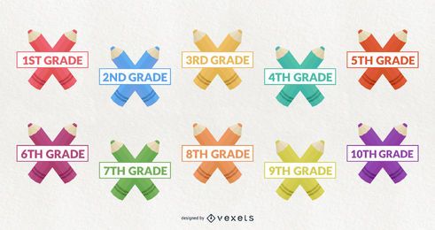 Classroom Decorative School Grade Design Set Classroom Decorative School Grade Design Set