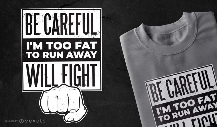 Lucha diseño de camiseta divertida cita Lucha diseño de camiseta divertida cita