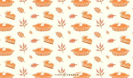 Pumpkin pie pattern design Pumpkin pie pattern design