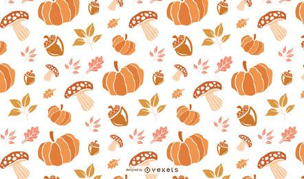 Thanksgiving Pattern Background Design