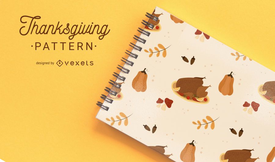 Thanksgiving einfaches Muster Design Thanksgiving einfaches Muster Design