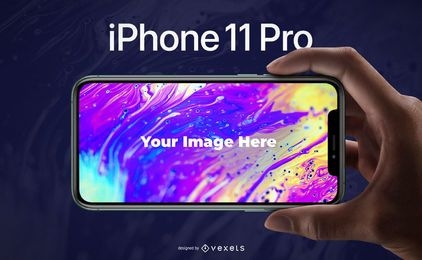 Iphone 11 mockup PSD