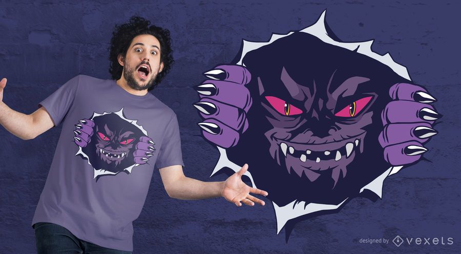 Diseño de camiseta de Monster Chest Diseño de camiseta de Monster Chest