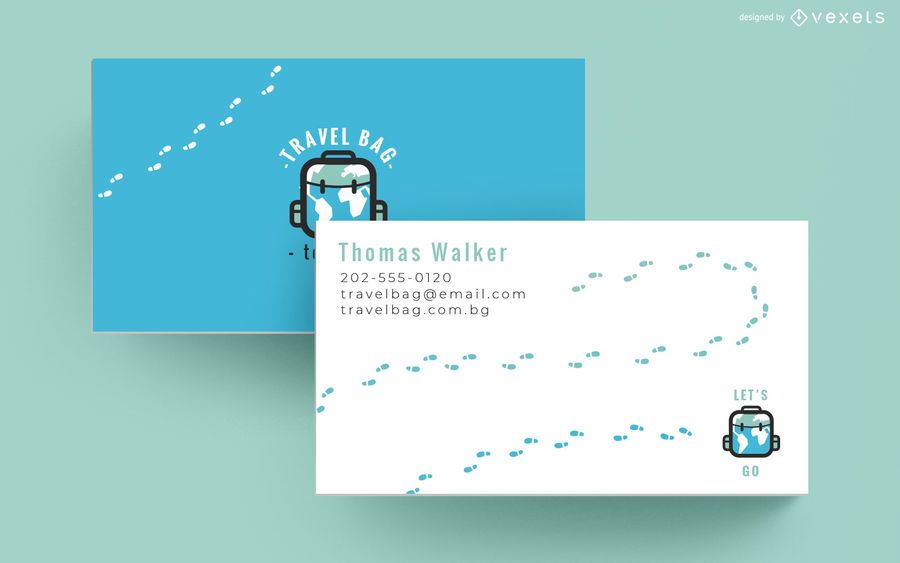 Travel Agency Business Card Template Travel Agency Business Card Template