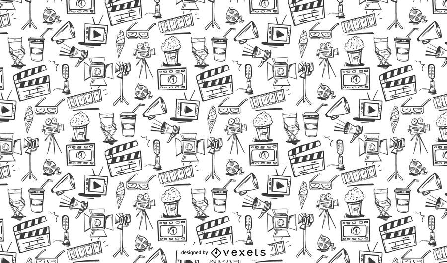Diseño de patrones de elementos cinematográficos Diseño de patrones de elementos cinematográficos