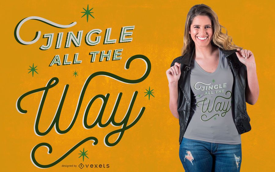 Jingle christmas quote t-shirt design Jingle christmas quote t-shirt design