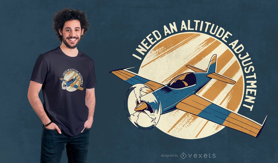 Airplane flying quote t-shirt design Airplane flying quote t-shirt design
