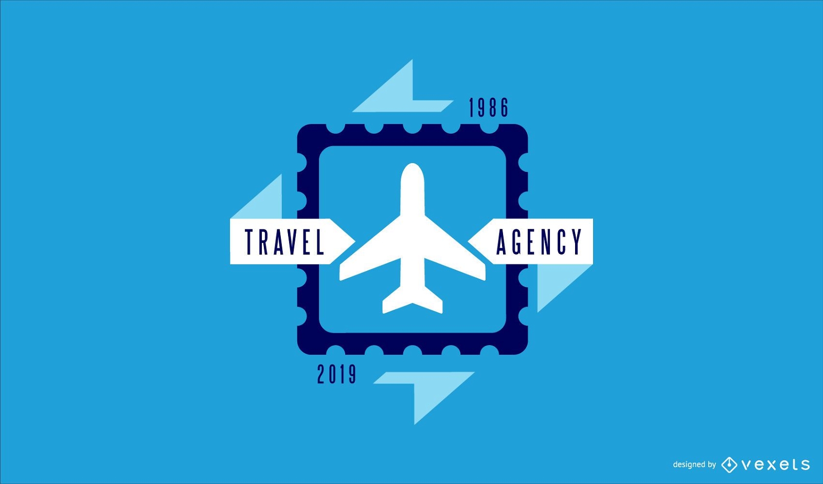 Design de logotipo para ag?ncias de viagens