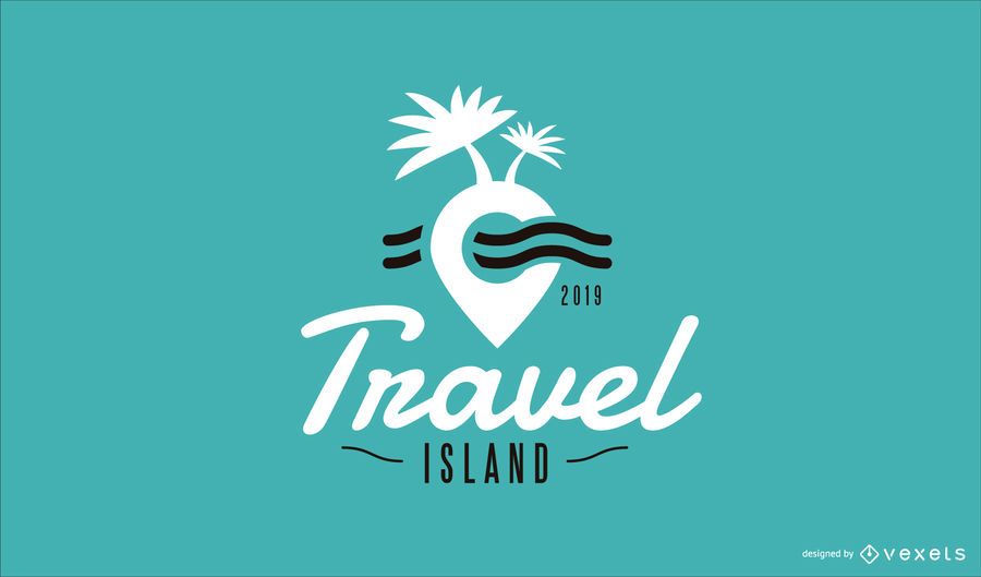Travel Island Logo Template Design Travel Island Logo Template Design
