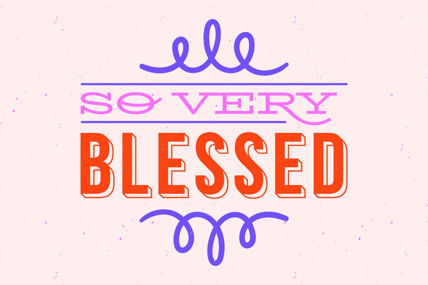 So very blessed thanksgiving lettering So very blessed thanksgiving lettering