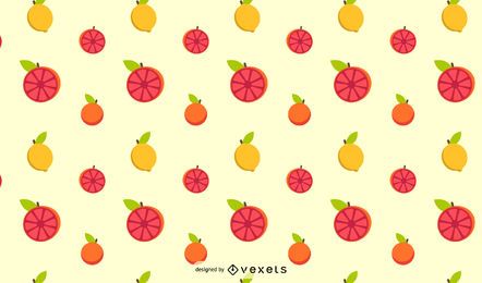 Citric Fruit Pattern Design Citric Fruit Pattern Design