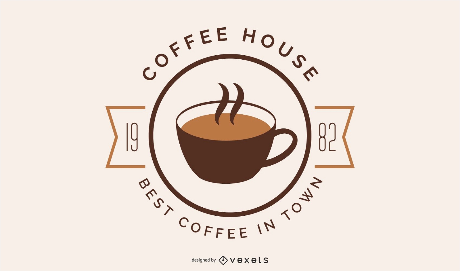 Coffee house logo design