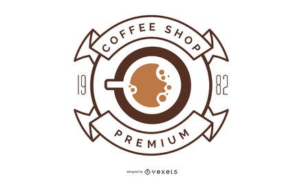 Design de logotipo de café Design de logotipo de café